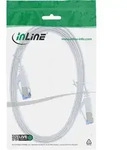 InLine&reg; Patchkabel flach, U/FTP, Cat.6A, wei&szlig;, 1,5m
