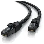Primewire Patchkabel CAT 7 mit Baumwollummantelung - Gigabit Ethernet LAN Kabel...