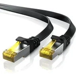 Primewire LAN-Kabel CAT.7, RJ-45 (Ethernet), CAT 7 Flachband U/FTP Gigabit