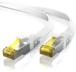 Primewire LAN-Kabel CAT.7, RJ-45 (Ethernet), CAT 7 Flachband U/FTP Gigabit