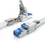 Primewire Patchkabel CAT 8 - Gigabit Ethernet LAN Kabel - 40 Gbit/s - S/FTP PIMF