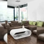 SalesFever Couchtisch rechteckig | Hochglanz lackiert | MDF-Holz | B 120 x T 60 x H
