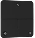 hansgrohe ShowerSelect Comfort Q Ventil Unterputz f&uuml;r 3 Verbraucher, Mattschwarz