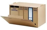 ELBA Archivbox tric System 100421093 f&uuml;r DIN A4 naturbraun