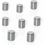 Sigel Neodym-Magnet Zylinder silber DM8x10mm 8 St&uuml;ck