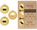 Inges Magic & Goodz 6 Weihnachtskugeln 10cm Glas Christbaumkugeln