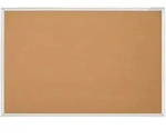 Magnetoplan Design-Pinboard Pinwand Korktafel SP - (B)120x(H)90cm - Braun -Kork -