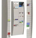 Paperflow Wand-Sortiertafel V 50F A4V2X25.02 DIN A4 grau