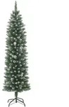 vidaXL K&uuml;nstlicher Weihnachtsbaum mit St&auml;nder Schlank 150 cm PVC