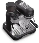 Klarstein Bella Caf&eacute; Espressomaschine inkl. Mahlwerk 1550W 20 bar 1,4 l Schwarz