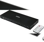 SpeaKa Professional 4x2 Port HDMI-Switch mit Audio-Ports 3840 x 2160 Megapixel