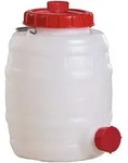Graf Universal-Fass 10 l, Polyethylen, rund