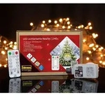 Idena Lichterkette 240 LED warmwei&szlig; 5 Farbtemperaturen 31,9m, innen & au&szlig;en,