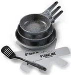 STONELINE&reg; Imagination PLUS Pfannenset 6-tlg. beschichtet mit abnehmbarem Griff,