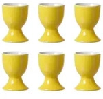 Ritzenhoff & Breker DOPPIO Eierbecher gelb 6er Set