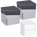 WENKO Raumentfeuchter Mod. Cube Grau 500 g, 2er Set