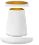 St&ouml;lzle Lausitz POWER Becher 380 ml wei&szlig;-gold 6er Set