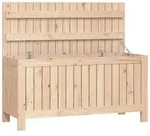 vidaXL Gartentruhe 108x42,5x54 cm Massivholz Kiefer