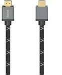 Hama 00205240 HDMI-Kabel 3 m HDMI Typ A (Standard) Schwarz, Grau