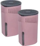 WENKO Raumentfeuchter Mod. Drop Rosa 1000 g 2er Set