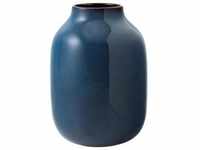like. by Villeroy & Boch Lave Home Vase Nek bleu uni groß 220mm