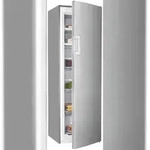 Exquisit Gefrierschrank GS271-NF-H-040D Inoxlook | No Frost | Nutzinhalt: 204 L 
