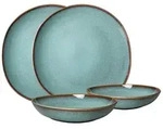 like. by Villeroy & Boch Lave glac&eacute; Tafel-Set 4-teilig