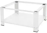 ML-Design Waschmaschinen-Untergestell Wei&szlig; 63x54 cm | Ablage, 150 kg, Stahl,...