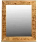 SIT M&ouml;bel Wand-Spiegel | Mangoholz lackiert | natur antik | B 67 x T 12 x H 80 cm 