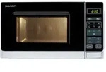 Sharp Home Appliances R-242INW Mikrowelle Silber Solo-Mikrowelle Arbeitsplatte 20 l