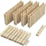 B&Uuml;MAG W&auml;scheklammern 7601 Holz 50 St&uuml;ck