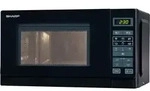 Sharp R242BKW Mikrowelle 800W 20L Solo - ideal zum Garen