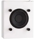 auna Linie 501 Slim Subwoofer Bass Reflex aktiv 60 W RMS 50 - 100 Hz 4 Ohm Wei&szlig;