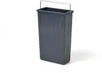 Hailo Inneneimer 1082479 dunkelgrau 7 Liter 226 x 115 x 340 mm mit Henkel