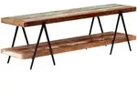 vidaXL TV-Schrank 160x40x50 cm Altholz Massiv