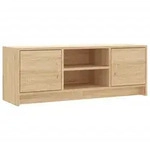 vidaXL TV-Schrank Sonoma-Eiche 102x30x37,5 cm Holzwerkstoff
