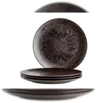 M&Auml;SER Platztellerset 4-tlg., postsicher, Serie METALLIC BRONZE