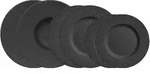 Villeroy & Boch Manufacture Rock Teller-Set 6-teilig schwarz