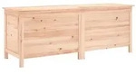 vidaXL Gartentruhe 150x50x56,5 cm Massivholz Tanne