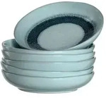Leonardo MATERA Keramikteller 20,7 cm tief blau 6er Set