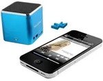 Technaxx MusicMan Mini Wireless Soundstation BT-X2 Lautsprecher tragbar drahtlos Blau