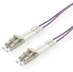 ROLINE LWL-Kabel 50/125&mu;m OM4, LC/LC, violett, 15 m