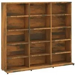 vidaXL CD-Regal R&auml;uchereiche 100x23x89,5 cm Holzwerkstoff