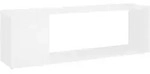 vidaXL TV-Schrank Wei&szlig; 100x24x32 cm Holzwerkstoff