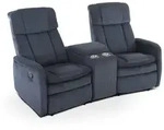 Kinosessel, 2er-Fernsehsessel mit mechanischer Relaxfunktion, Easy-Lift, f&uuml;r 2