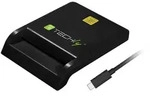Techly I-CARD CAM-USB2TYC Smart-Card-Leseger&auml;t Drinnen USB USB 2.0 Schwarz