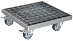 WAGNER Pflanzenroller INDUSTRIAL STYLE 29 x 29 x 9,5 cm- In- & Outdoor, Stahl