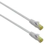 Helos ultra flex Patchkabel S/FTP Cat 6a TPE grau 0,25m