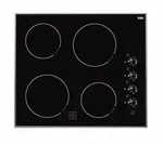 Amica KMC 13282 E Schwarz Integriert Keramik 4 Zone(n)