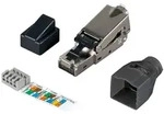 EFB-Elektronik Feldkonfektionierbarer Stecker RJ45 Cat.6 250MHz AWG22-27 geschirmt